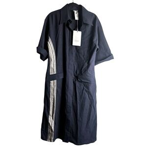 Lorena Antoniazzi Linen Shirt Dress IT 42 Made in Italy